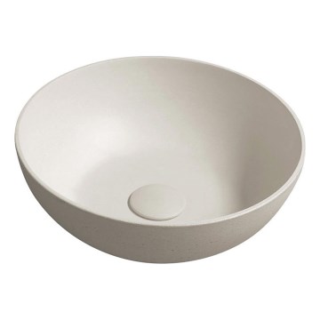 Sapho - Lavabo da appoggio FORMIGO pr. 39 cm cemento/sabbia