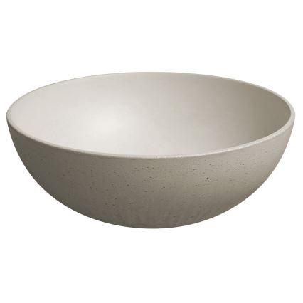 Sapho - Lavabo da appoggio FORMIGO pr. 39 cm cemento/sabbia