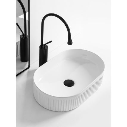 Sapho - Lavabo da appoggio PICOBELLO 49x31 cm ceramica/bianco