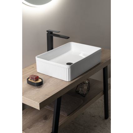 Sapho - Lavabo da appoggio PICOBELLO 50x34 cm ceramica/bianco