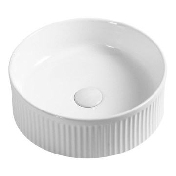 Sapho - Lavabo da appoggio PICOBELLO Ø 37 cm ceramica/bianco
