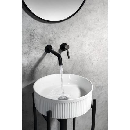 Sapho - Lavabo da appoggio PICOBELLO Ø 37 cm ceramica/bianco