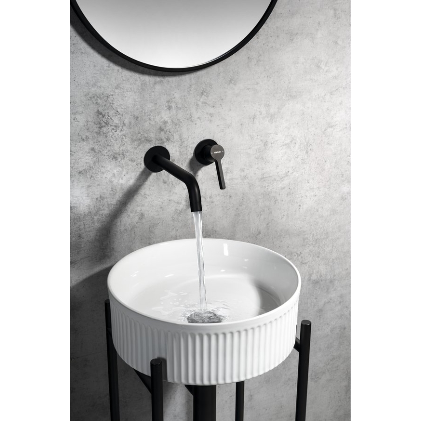 Sapho - Lavabo da appoggio PICOBELLO Ø 37 cm ceramica/bianco