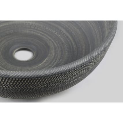 Sapho - Lavabo da appoggio PRIORI Ø 41 cm ceramica/grigio