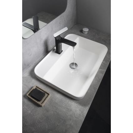 Sapho - Lavabo da incasso 55x39 cm ceramica/bianco