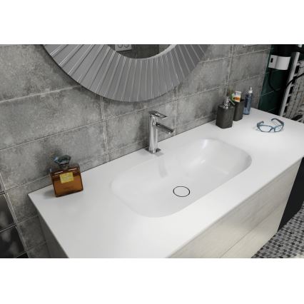 Sapho - Lavabo da incasso IMPALA 58,8 x 35,5 cm, bianco