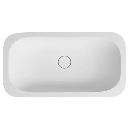 Sapho - Lavabo da incasso IMPALA 58,8 x 35,5 cm, bianco