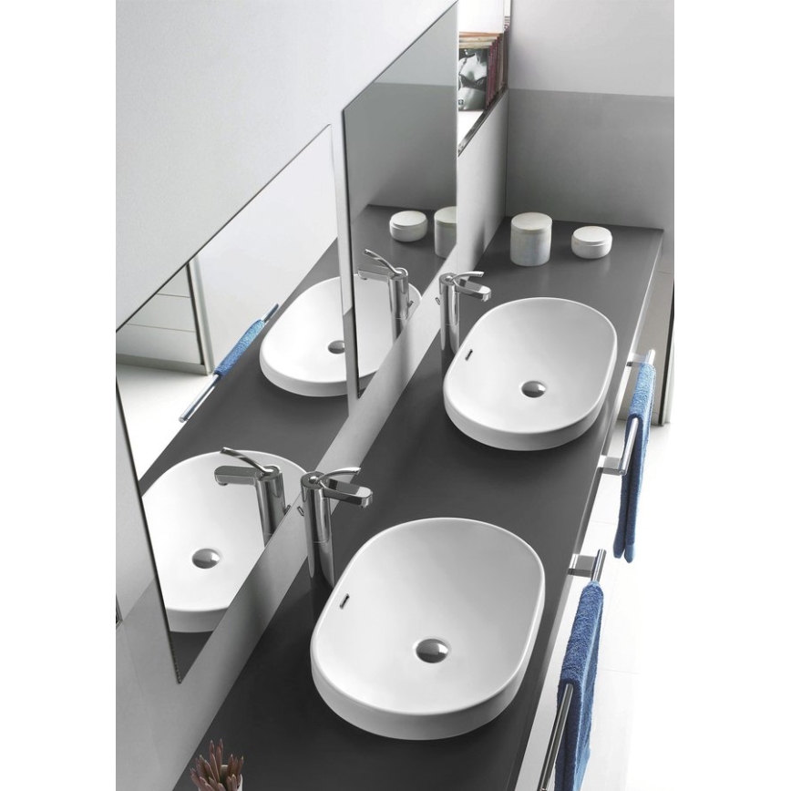 Sapho - Lavabo da incasso LIMA 60x40 cm ceramica/bianco