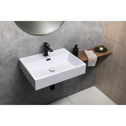 Sapho - Lavabo sospeso AQUATIC 60x46 cm ceramica/bianco