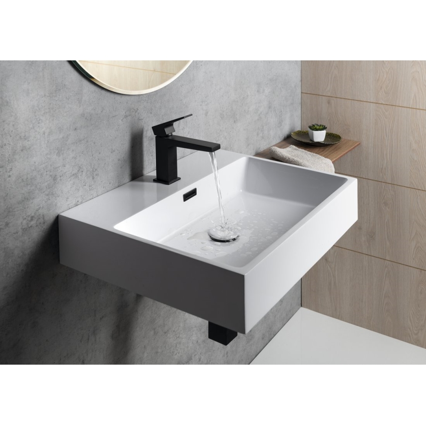Sapho - Lavabo sospeso AQUATIC 60x46 cm ceramica/bianco