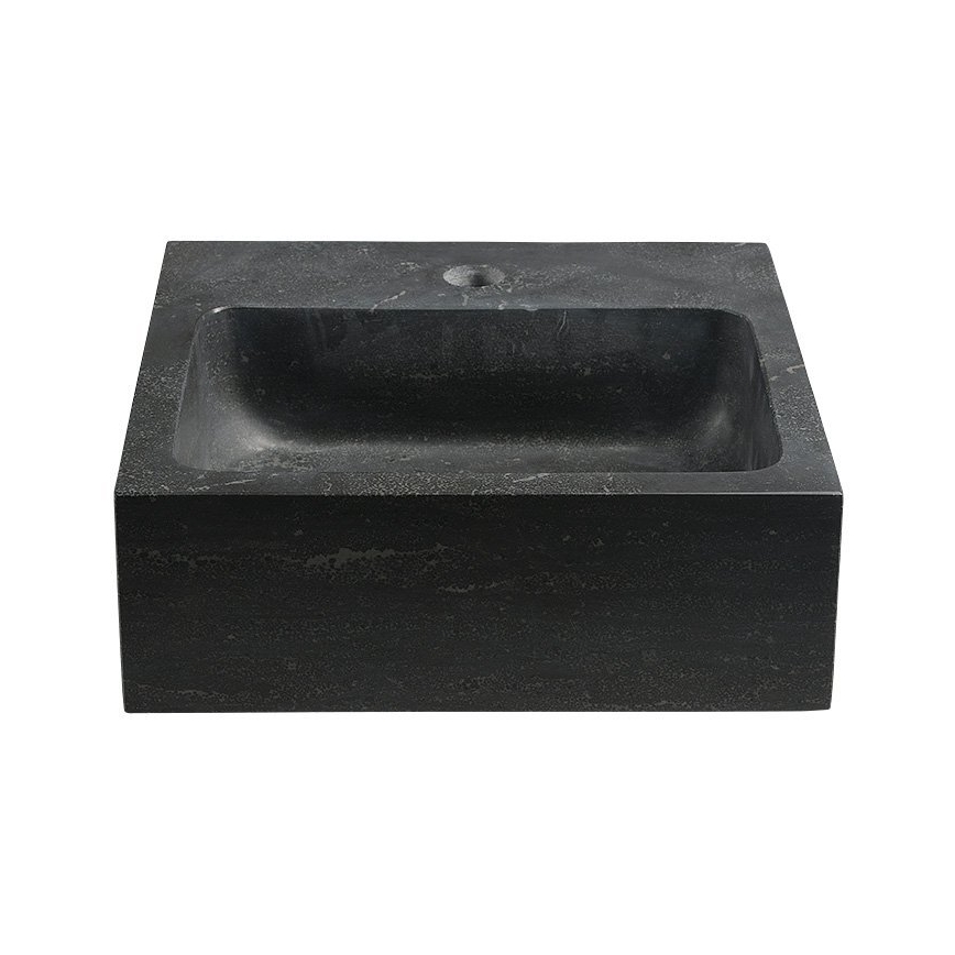 Sapho - Lavabo sospeso BLOK 30x30 cm antracite