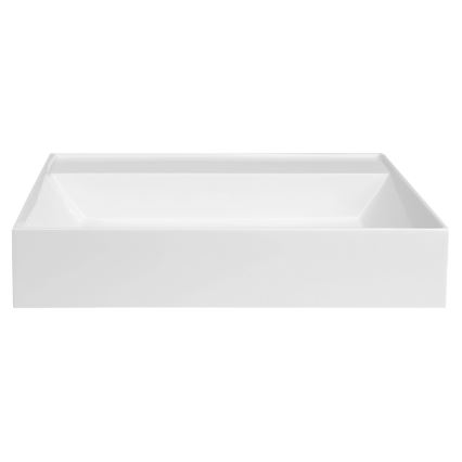 Sapho - Lavabo sospeso GODIVA 58x44 cm marmo/bianco