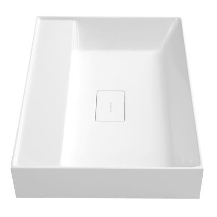 Sapho - Lavabo sospeso GODIVA 58x44 cm marmo/bianco