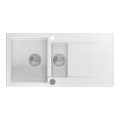 Sapho - Lavello da cucina 48x96 cm granito/bianco