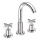 Sapho - Miscelatore per lavabo a 3 fori AXIA RETRO 23,8 cm cromo lucido