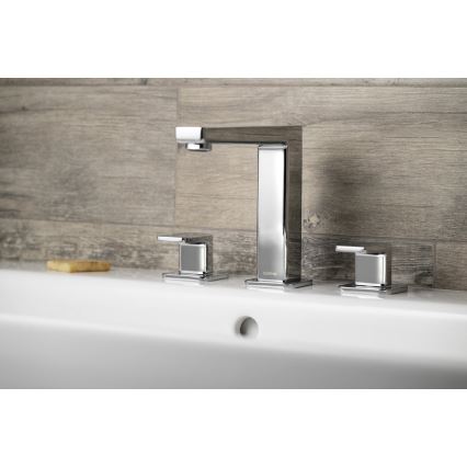 Sapho - Miscelatore per lavabo a 3 fori TURSI cromo lucido