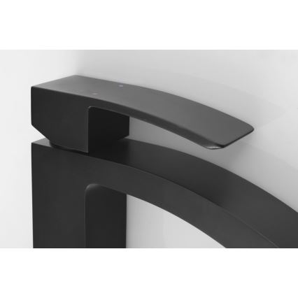 Sapho - Miscelatore per lavabo GINKO 15,6 cm nero opaco