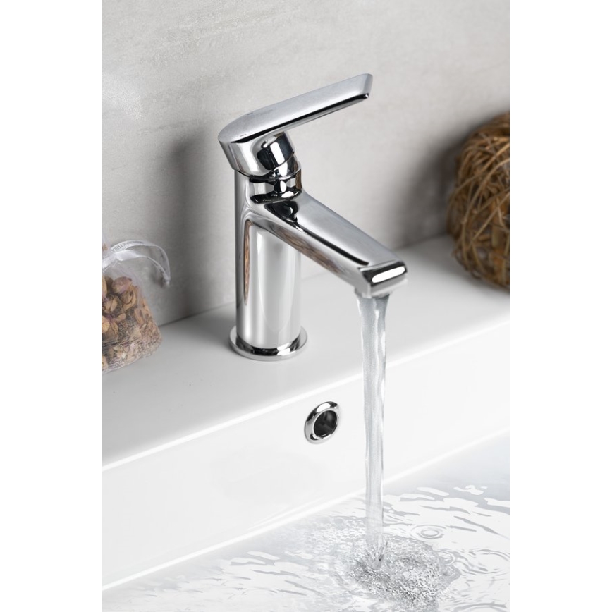 Sapho - Miscelatore per lavabo KAI 15 cm cromo lucido