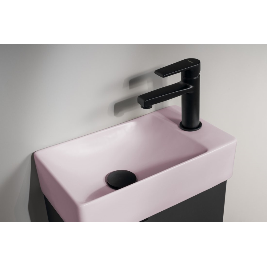 Sapho - Miscelatore per lavabo KAI 15 cm nero opaco