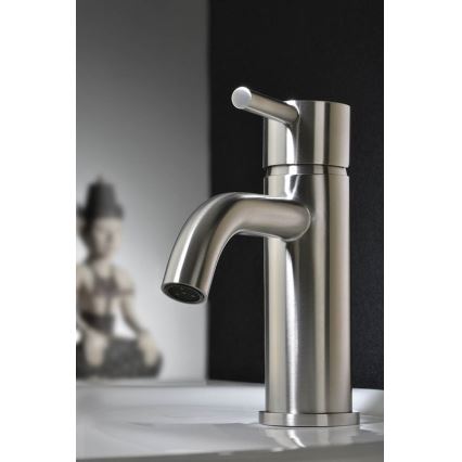 Sapho - Miscelatore per lavabo MINIMAL 15,8 cm in acciaio inox