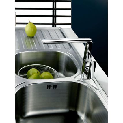 Sapho - Miscelatore per lavabo MIXONA 22,4 cm cromo lucido