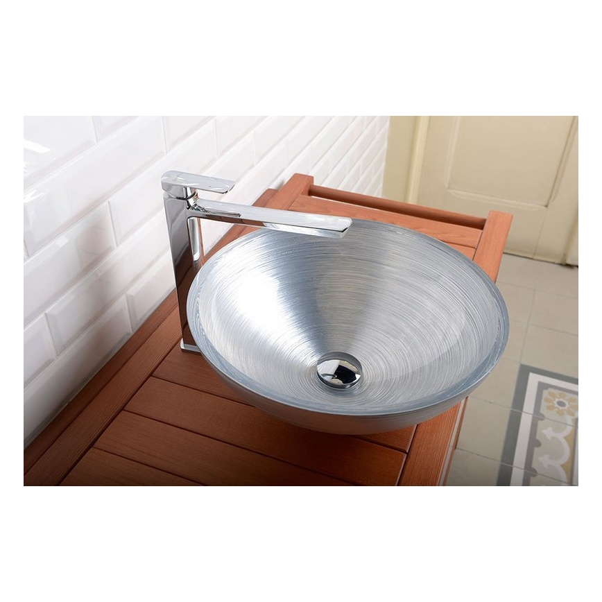 Sapho - Miscelatore per lavabo MIXONA 29,8 cm cromo lucido
