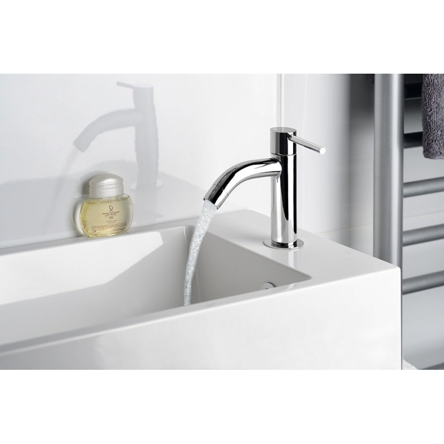 Sapho - Miscelatore per lavabo SMALL 14,5 cm, cromo lucido