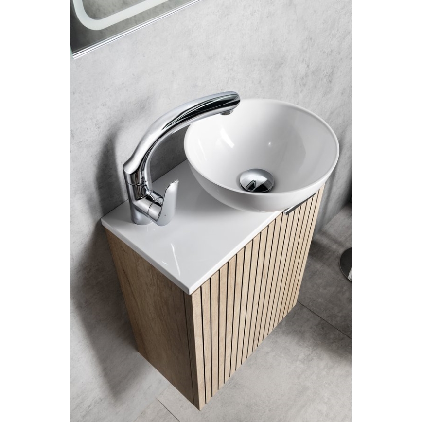Sapho - Miscelatore per lavabo SOLITER 18 cm cromo lucido
