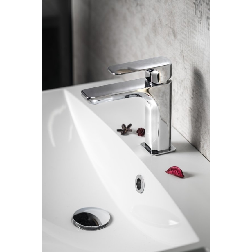Sapho - Miscelatore per lavabo SPY 16,7 cm, cromo lucido