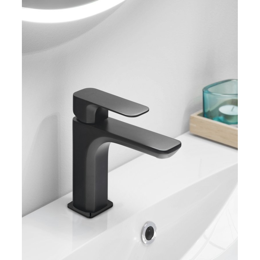 Sapho - Miscelatore per lavabo SPY 16,7 cm nero