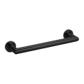 Sapho - Porta asciugamani a parete X-ROUND 35,5 cm nero opaco
