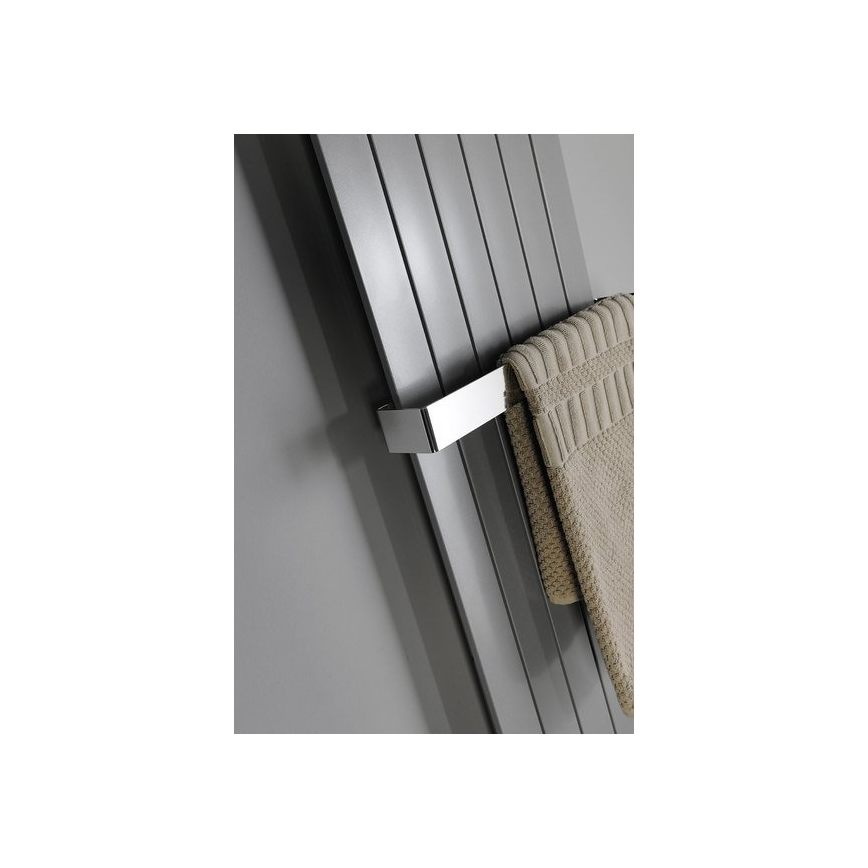 Sapho - Portasciugamani a parete COLONNA 8x34 cm in acciaio inox lucido