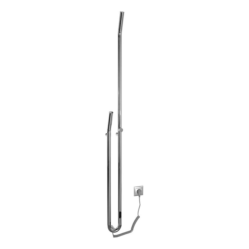 Sapho - Portasciugamani elettrico con un timer DUOPASSO 45W/230V 170 cm cromo lucido