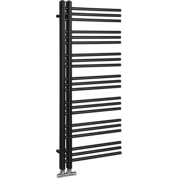 Sapho - Radiatore da bagno DORLION 400W 50x120x50 cm nero opaco