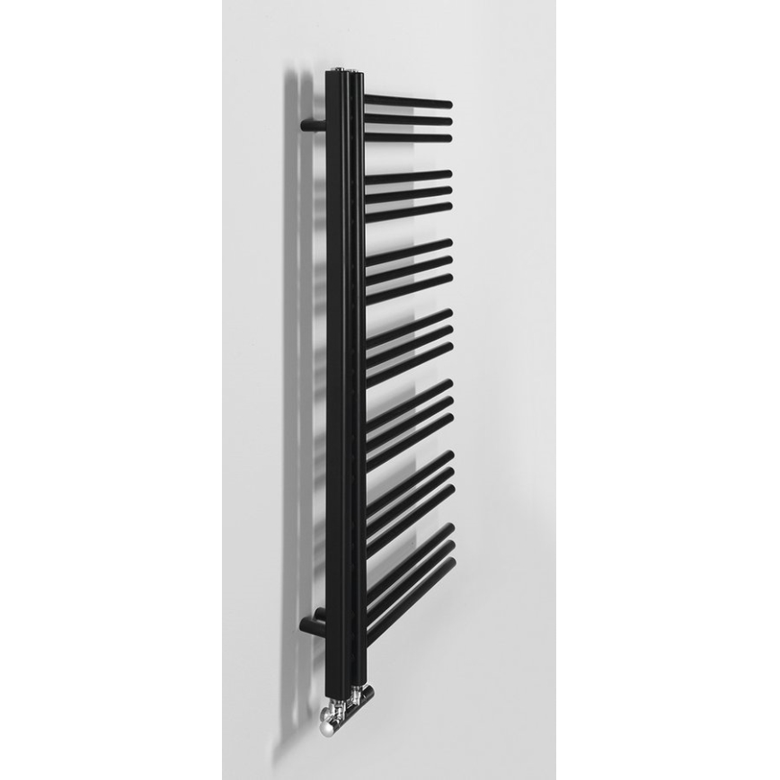 Sapho - Radiatore da bagno DORLION 400W 50x120x50 cm nero opaco