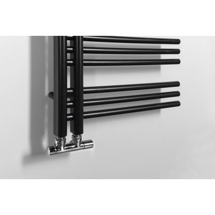 Sapho - Radiatore da bagno DORLION 400W 50x120x50 cm nero opaco