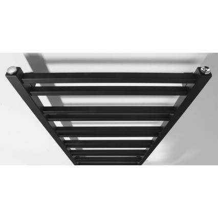 Sapho - Radiatore da bagno METRO DOS 110x50 cm nero opaco