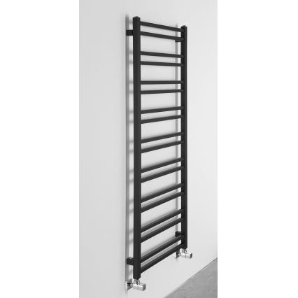 Sapho - Radiatore da bagno METRO DOS 143x55 cm nero opaco