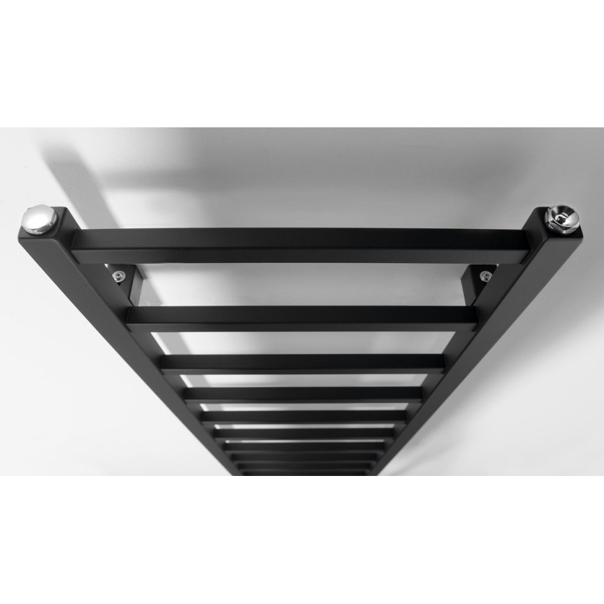 Sapho - Radiatore da bagno METRO DOS 150x40 cm nero opaco