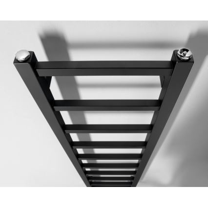 Sapho - Radiatore da bagno METRO LIGHT 114x30cm, nero opaco