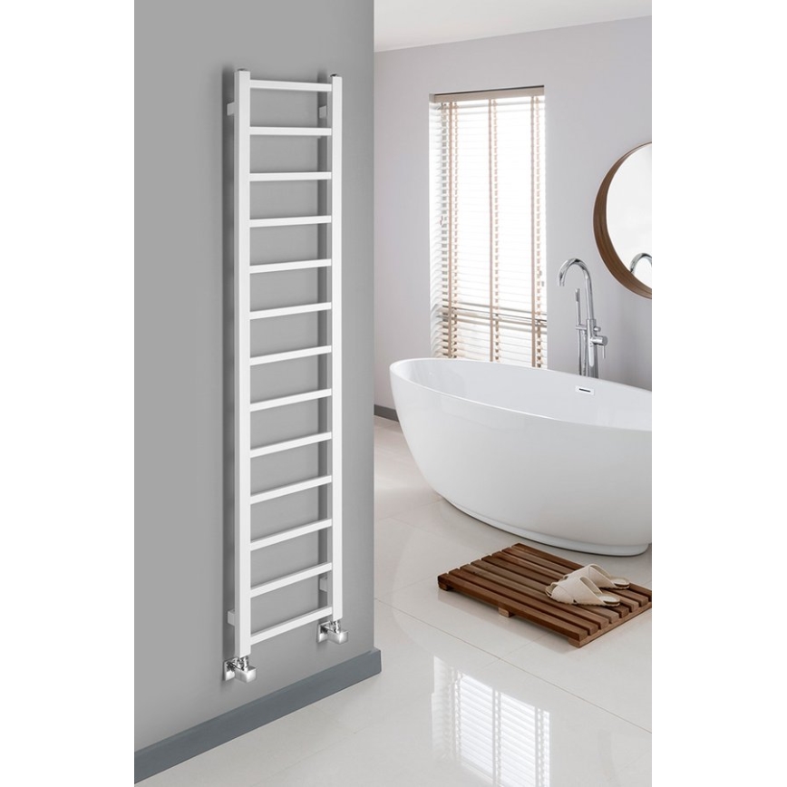 Sapho - Radiatore da bagno METRO LIGHT 150x30 cm bianco