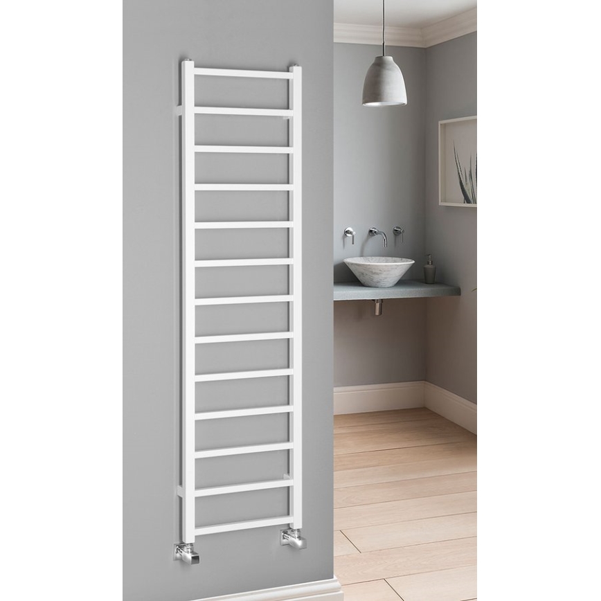 Sapho - Radiatore da bagno METRO LIGHT 150x40 cm bianco