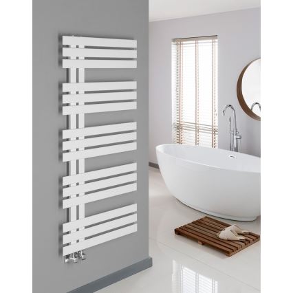 Sapho - Radiatore da bagno SILVANA 123x50 cm bianco