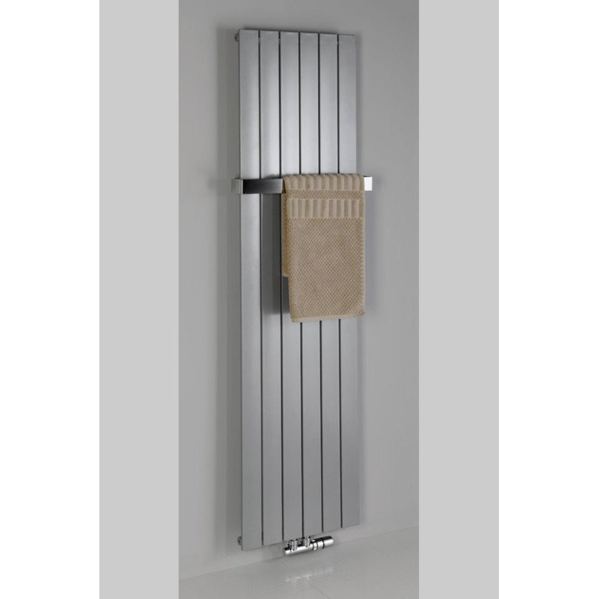 Sapho - Radiatore per bagno COLONNA 180x60 cm argento