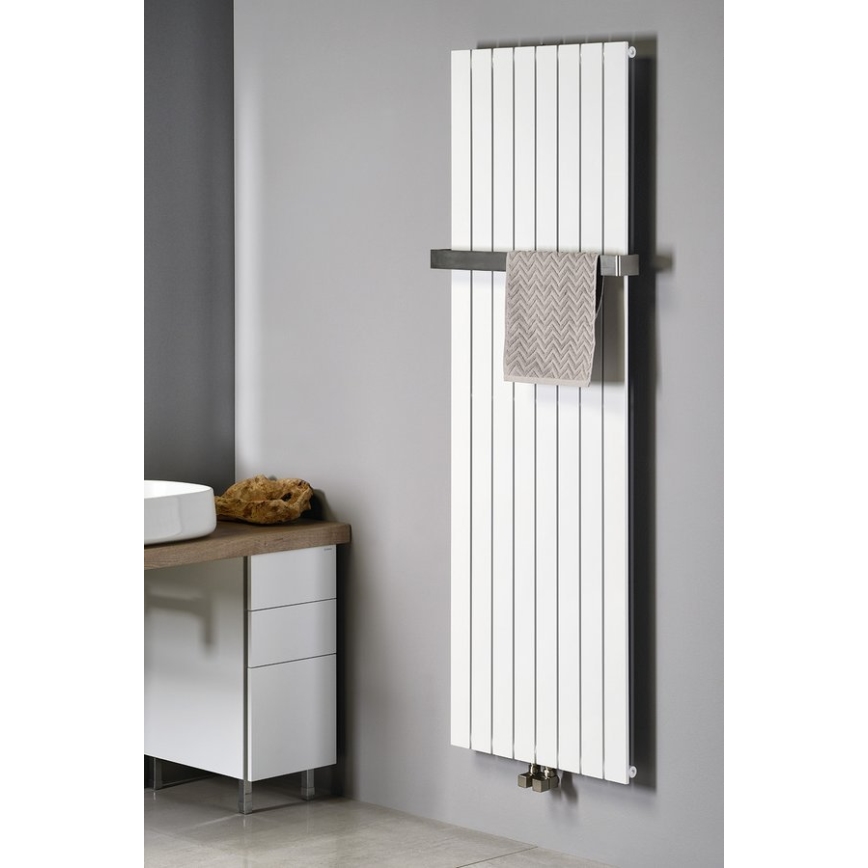 Sapho - Radiatore per bagno COLONNA 614W/230V 29x180 cm bianco