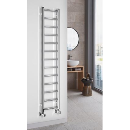 Sapho - Radiatore per bagno METRO LIGHT 150x30 cm cromo lucido