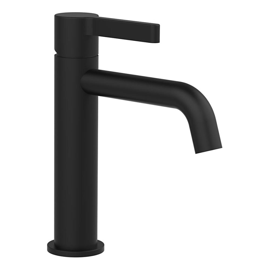 Sapho - Rubinetto del lavandino ICONIC 18,7 cm opaco nero