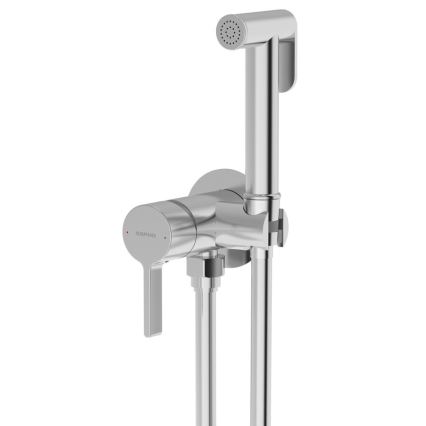 Sapho - Rubinetto per bidet con doccia da incasso ICONIC arrotondato/cromo lucido