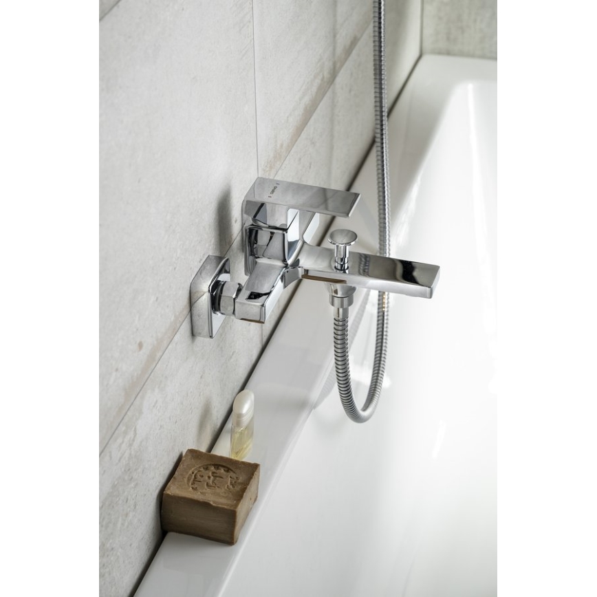 Sapho - Rubinetto vasca da bagno CUBEMIX cromo lucido