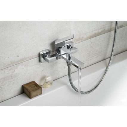 Sapho - Rubinetto vasca da bagno CUBEMIX cromo lucido